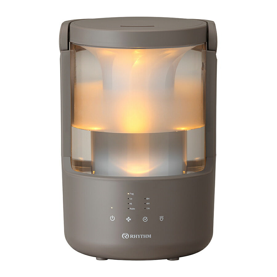 リズム MIST 250 超音波式 プールレス 加湿器 ウォームグレー