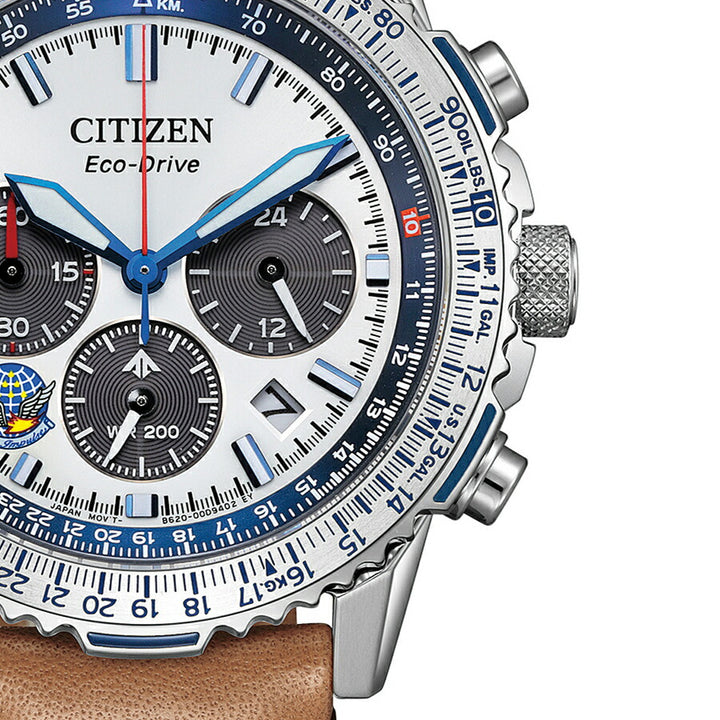 シチズン プロマスター 航空自衛隊 ブルーインパルス 限定モデル 2025 CA4661-09A メンズ ソーラー 革ベルト