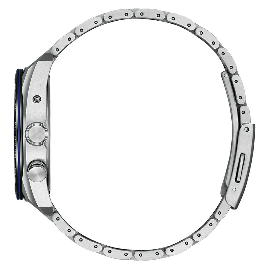 シチズン アテッサ ACT Line UNITE with BLUE 2025 限定モデル 青の時 CB0288-65L メンズ ソーラー 電波  3針 スーパーチタニウム