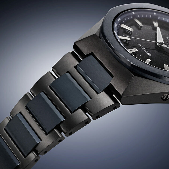 シチズン アテッサ ACT Line Blue Universe Collection 2025 限定モデル CB3046-76E メンズ ソーラー 電波  3針 スーパーチタニウム