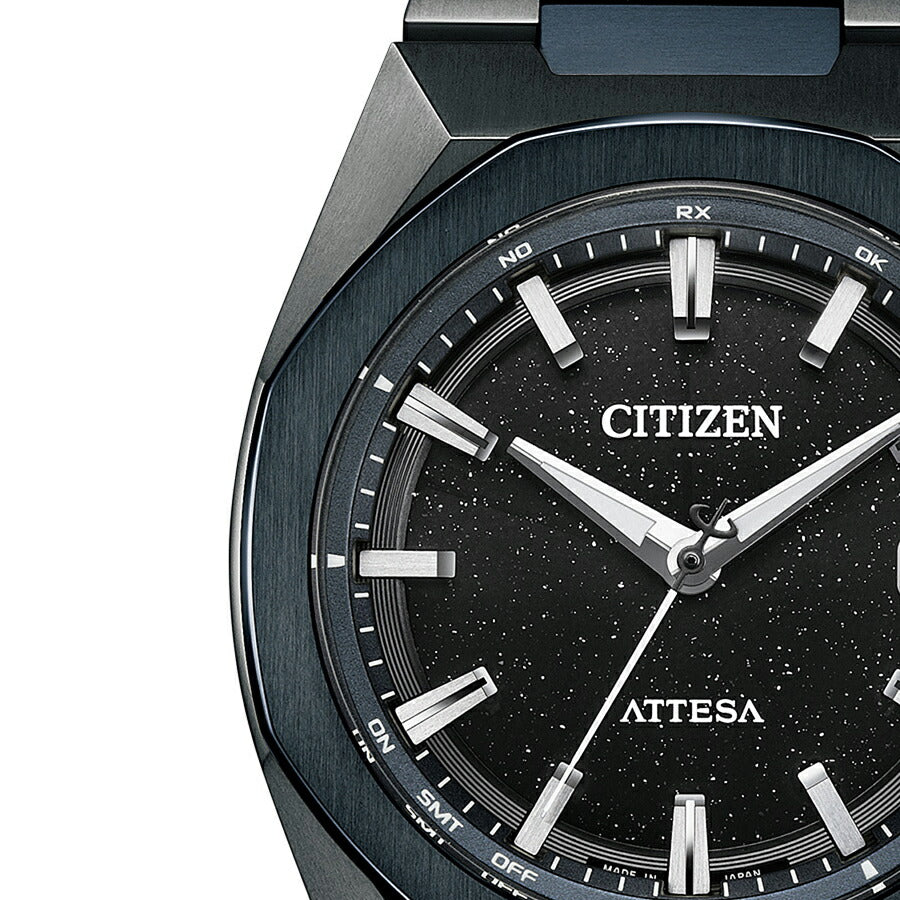 シチズン アテッサ ACT Line Blue Universe Collection 2025 限定モデル CB3046-76E メンズ ソーラー 電波  3針 スーパーチタニウム