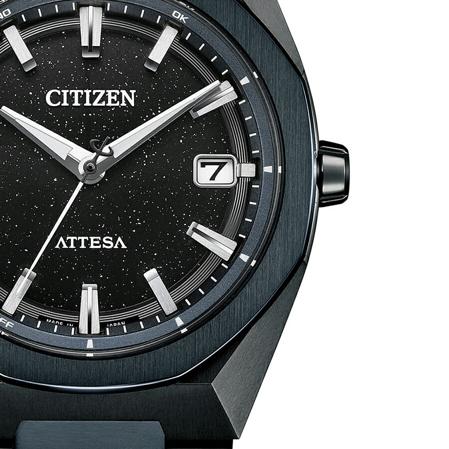 シチズン アテッサ ACT Line Blue Universe Collection 2025 限定モデル CB3046-76E メンズ ソーラー 電波  3針 スーパーチタニウム