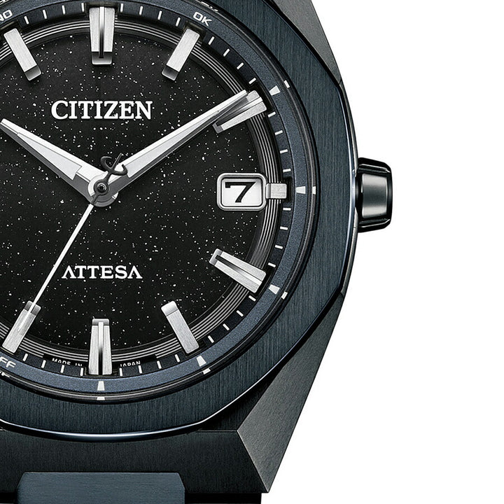 シチズン アテッサ ACT Line Blue Universe Collection 2025 限定モデル CB3046-76E メンズ ソーラー 電波  3針 スーパーチタニウム