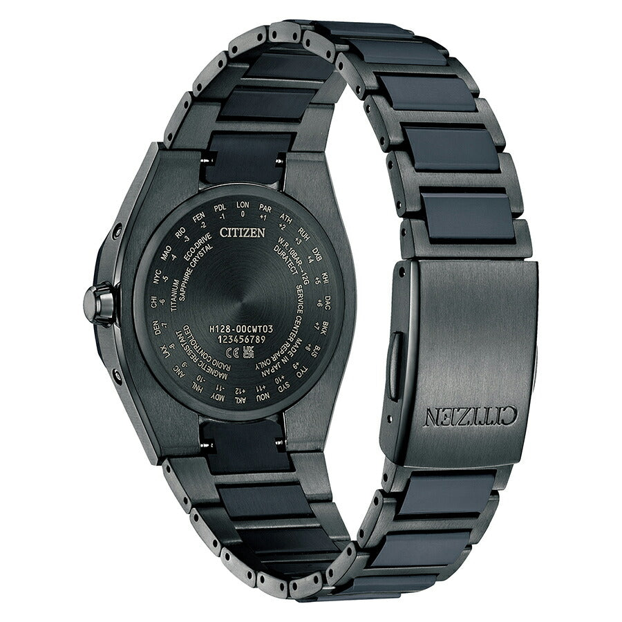 シチズン アテッサ ACT Line Blue Universe Collection 2025 限定モデル CB3046-76E メンズ ソーラー 電波  3針 スーパーチタニウム