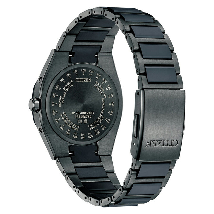 シチズン アテッサ ACT Line Blue Universe Collection 2025 限定モデル CB3046-76E メンズ ソーラー 電波  3針 スーパーチタニウム