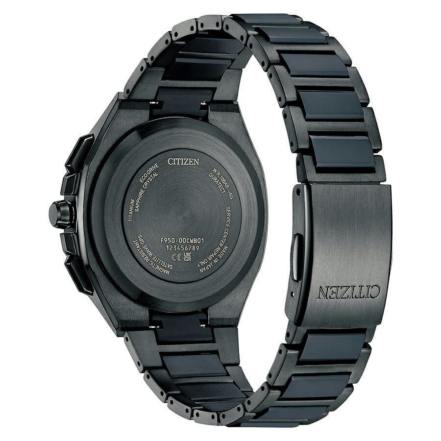 シチズン アテッサ ACT Line Blue Universe Collection 2025 限定モデル CC4106-74E メンズ ソーラー GPS衛星電波受信 クロノグラフ スーパーチタニウム