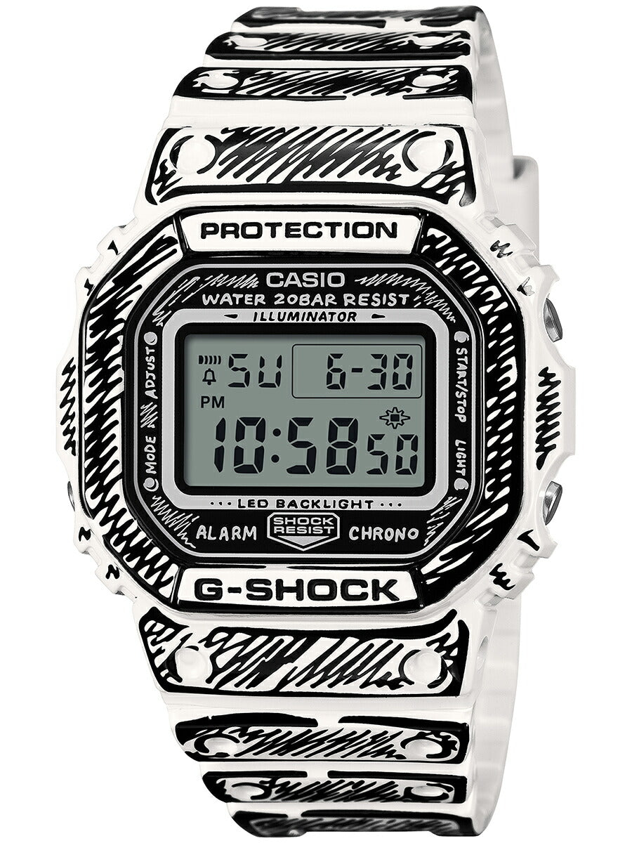 G-SHOCK Joshua Vides コラボレーションモデル ホワイト DW-5600JV-7JR