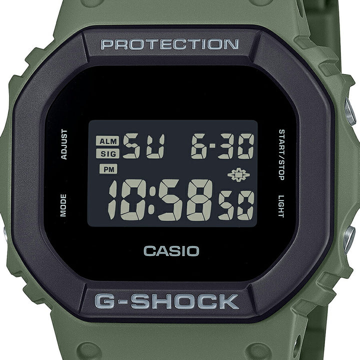 G-SHOCK アーバンユーティリティ DW-5610UU-3JF メンズ 腕時計 電池式 デジタル スクエア 樹脂バンド オリーブグリーン 国内正規品 カシオ