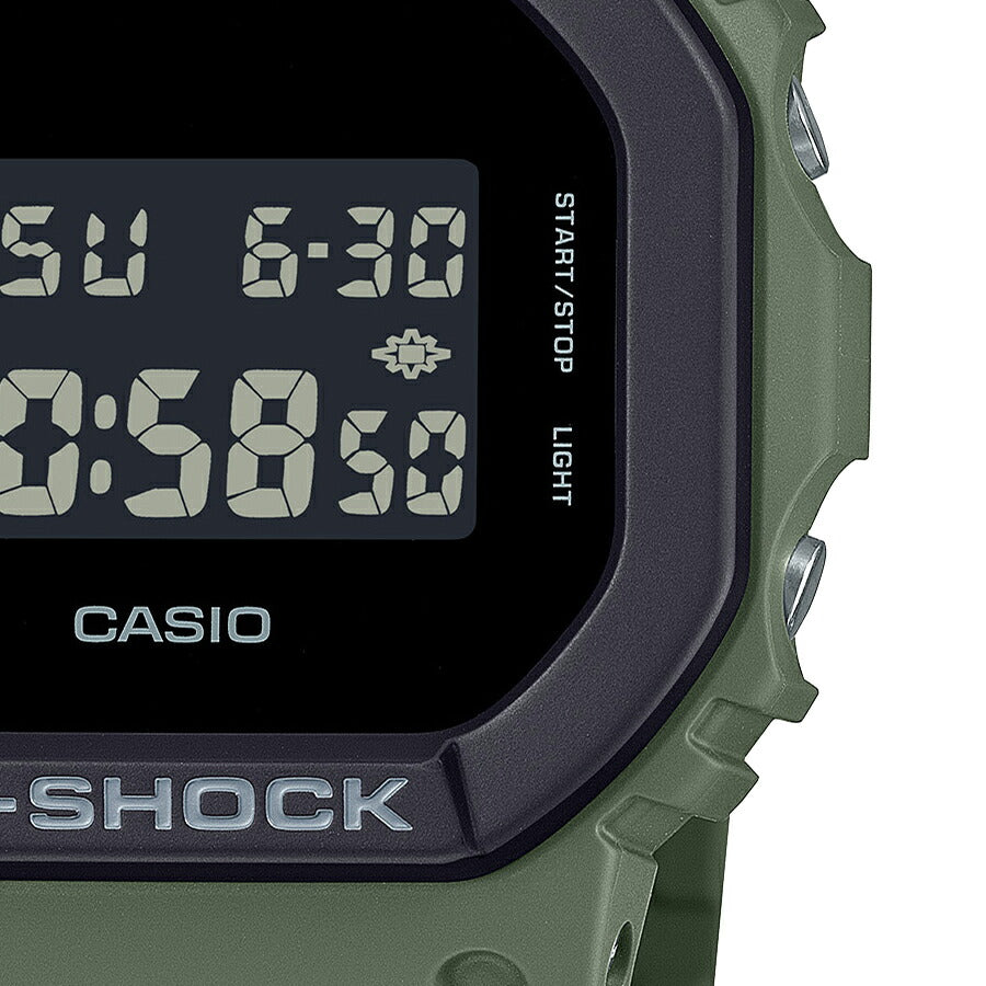 G-SHOCK アーバンユーティリティ DW-5610UU-3JF メンズ 腕時計 電池式 デジタル スクエア 樹脂バンド オリーブグリーン 国内正規品 カシオ