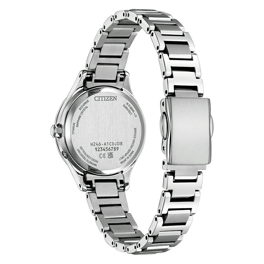 シチズン クロスシー DEAR Collection 限定モデル 2025 ステンドグラス EC1160-71L レディース ソーラー 電波 ブルーダイヤル