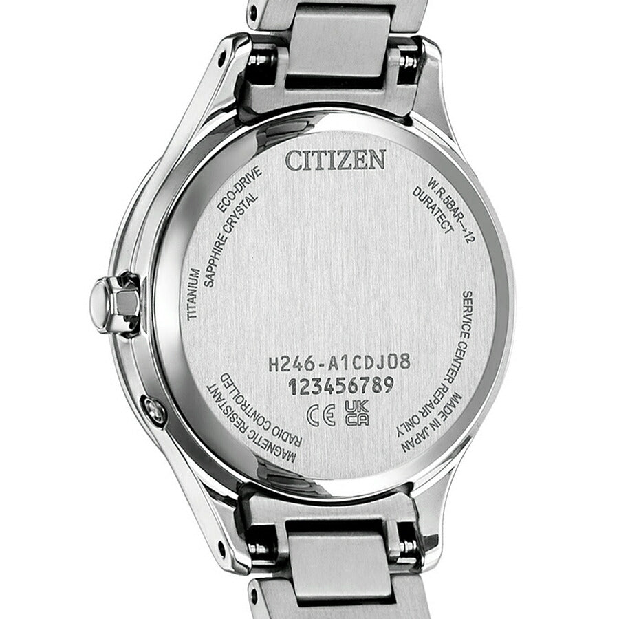 シチズン クロスシー DEAR Collection 限定モデル 2025 ステンドグラス EC1160-71L レディース ソーラー 電波 ブルーダイヤル