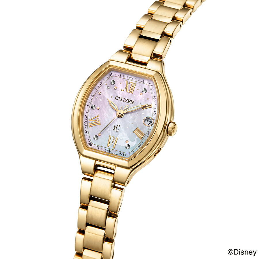 シチズン クロスシー ディズニーコレクション 『塔の上のラプンツェル』 ES9363-50N レディース トノー ソーラー 電波