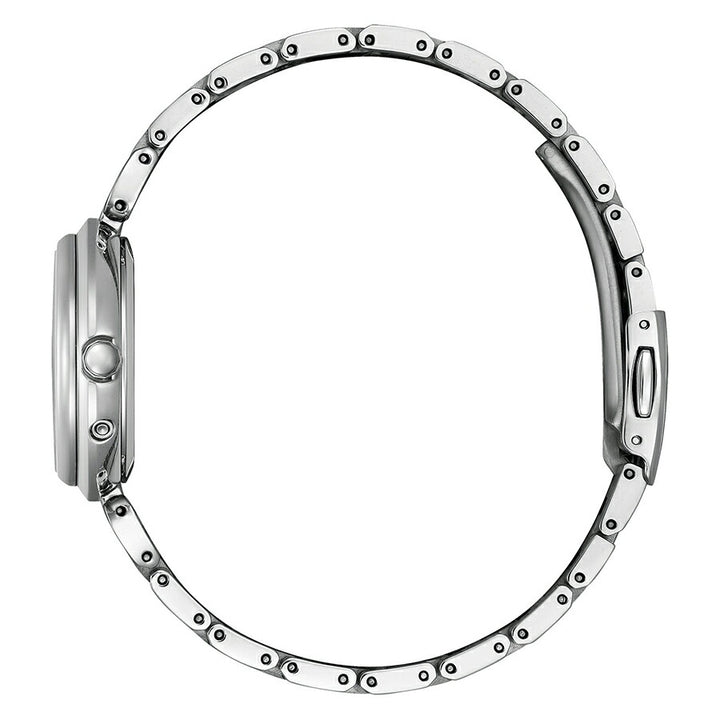 シチズン クロスシー mizu collection ミズコレクション アラビア数字インデックスモデル ES9460-88W レディース ソーラー 電波 ピンクベージュダイヤル