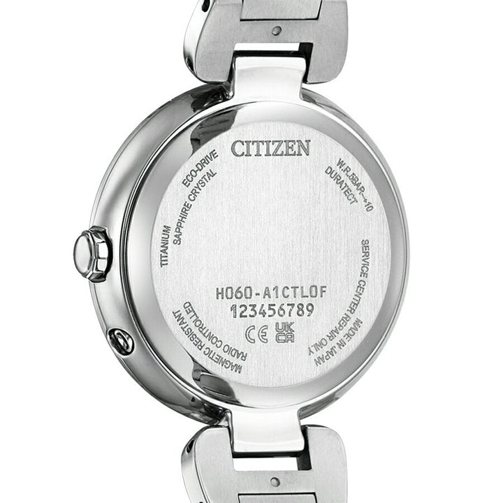 シチズン クロスシー mizu collection ミズコレクション アラビア数字インデックスモデル ES9460-88W レディース ソーラー 電波 ピンクベージュダイヤル