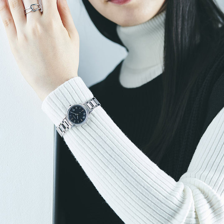 シチズン xC クロスシー hikari collection ヒカリコレクション ES9490-61L レディース ソーラー 電波 ネイビー