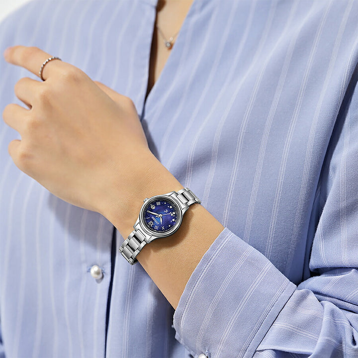 シチズン クロスシー ヒカリコレクション UNITE with BLUE 2025 限定モデル 青の時 ES9490-95L レディース ソーラー 電波