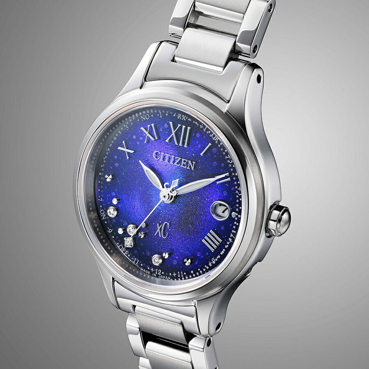 シチズン クロスシー ヒカリコレクション UNITE with BLUE 2025 限定モデル 青の時 ES9490-95L レディース ソーラー 電波