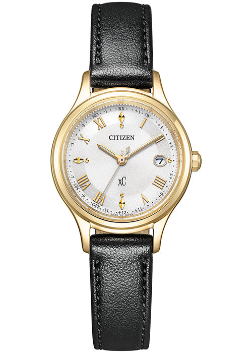 シチズン xC クロスシー hikari collection ヒカリコレクション ES9492-14A レディース ソーラー 電波 革ベルト
