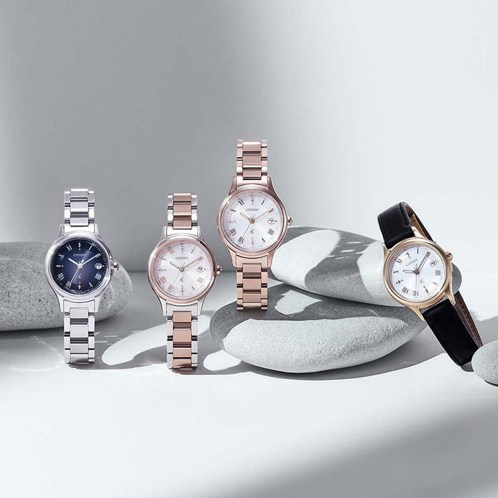 シチズン xC クロスシー hikari collection ヒカリコレクション ES9496-64W レディース ソーラー 電波 サクラ