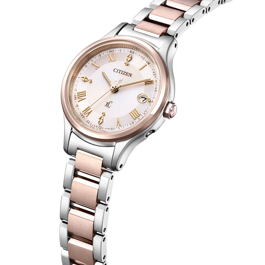 シチズン xC クロスシー hikari collection ヒカリコレクション ES9496-64W レディース ソーラー 電波 サクラ