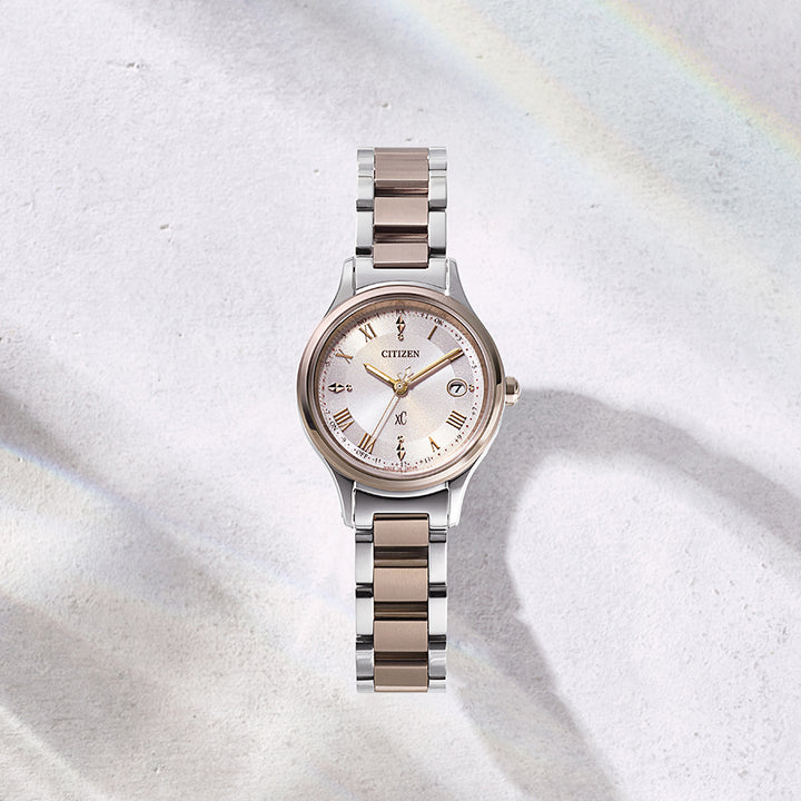 シチズン xC クロスシー hikari collection ヒカリコレクション ES9496-64W レディース ソーラー 電波 サクラ