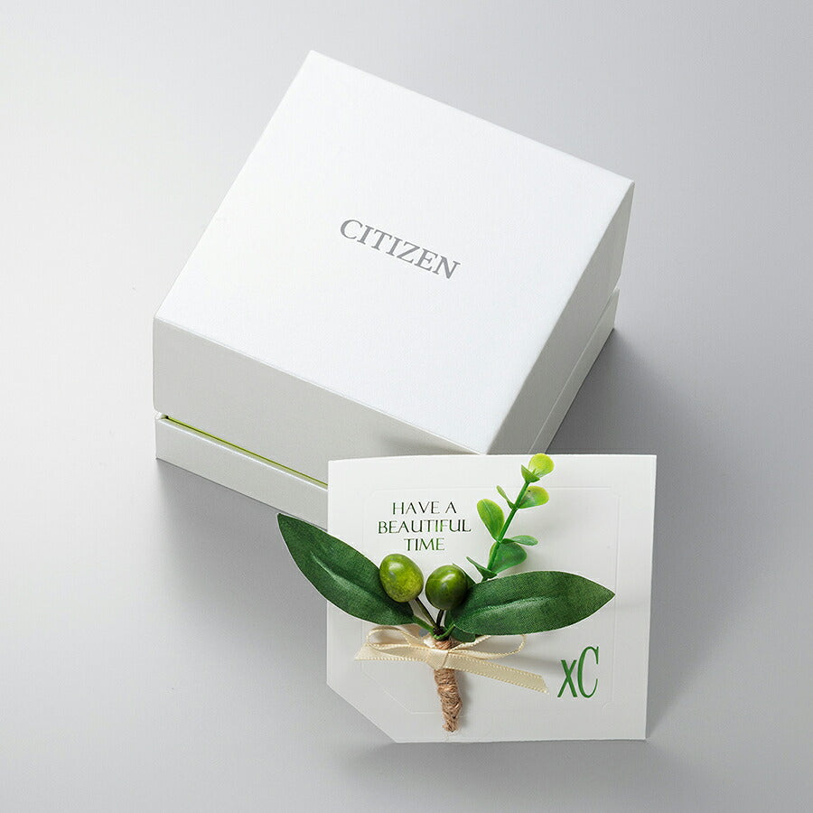 シチズン クロスシー 北川景子 限定モデル オリーブ ES9498-51D レディース ソーラー 電波 ダイヤ入り白蝶貝ダイヤル サクラピンク