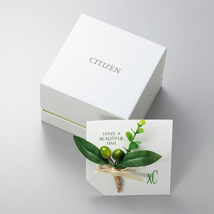 シチズン クロスシー 北川景子 限定モデル オリーブ ES9498-51D レディース ソーラー 電波 ダイヤ入り白蝶貝ダイヤル サクラピンク