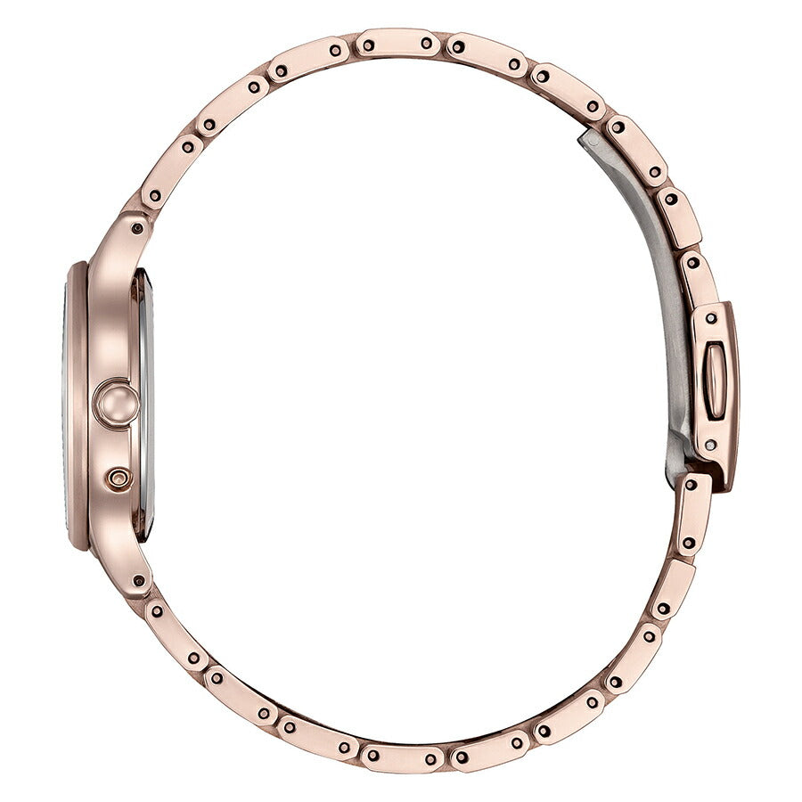 シチズン クロスシー 北川景子 限定モデル オリーブ ES9498-51D レディース ソーラー 電波 ダイヤ入り白蝶貝ダイヤル サクラピンク