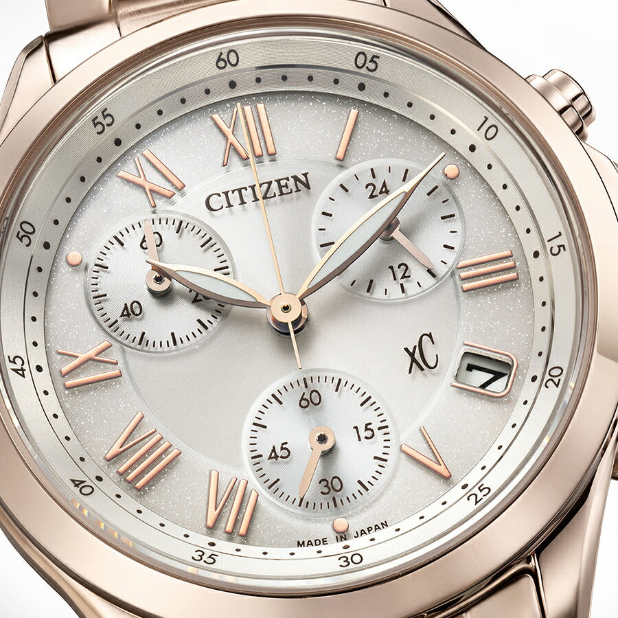 シチズン クロスシー ベーシックコレクション FB1405-58A レディース ソーラー クロノグラフ サクラカラー 日本製