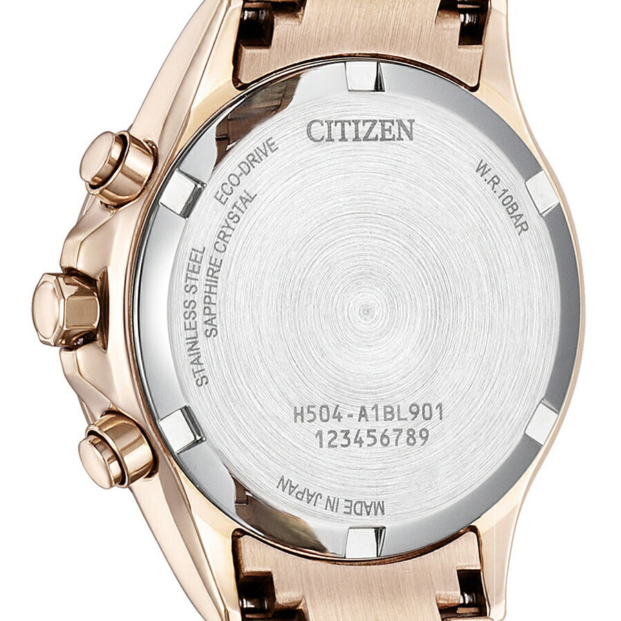 シチズン クロスシー ベーシックコレクション FB1405-58A レディース ソーラー クロノグラフ サクラカラー 日本製