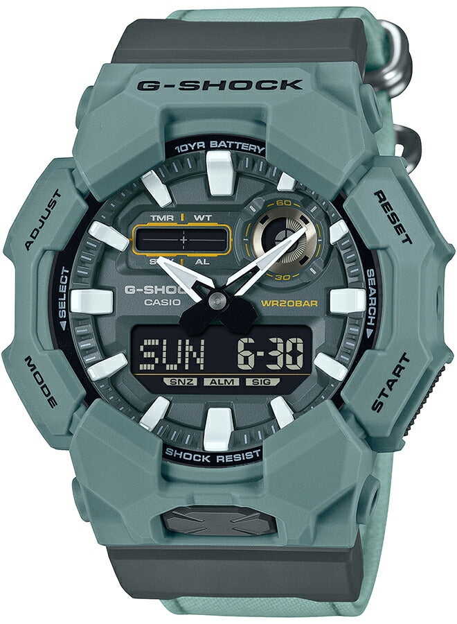G-SHOCK 10年バッテリー ビッグケース 赤かぶ GA-010CE-2AJF メンズ 腕時計 電池式 アナデジ クロスバンド 反転液晶 国内正規品 カシオ