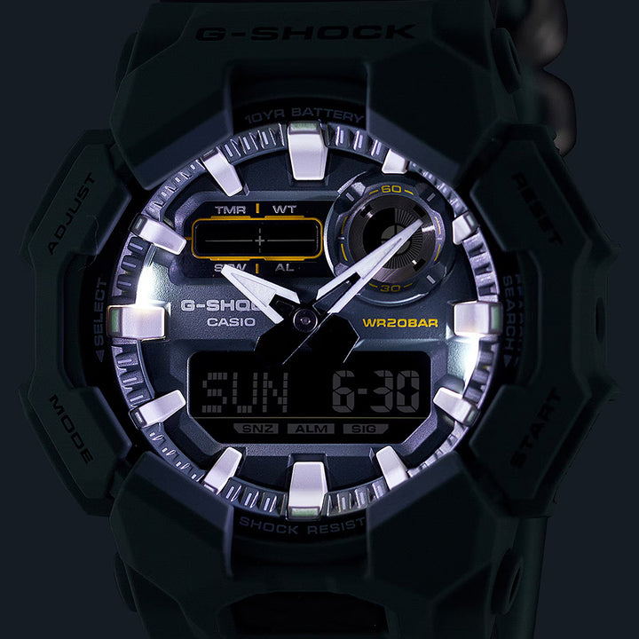 G-SHOCK 10年バッテリー ビッグケース 赤かぶ GA-010CE-2AJF メンズ 腕時計 電池式 アナデジ クロスバンド 反転液晶 国内正規品 カシオ
