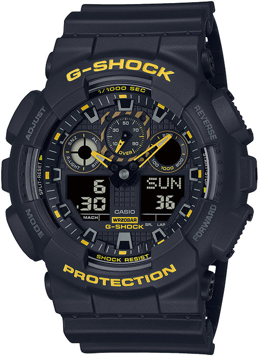 10月13日発売》G-SHOCK Caution Yellow コーションイエローシリーズ GA