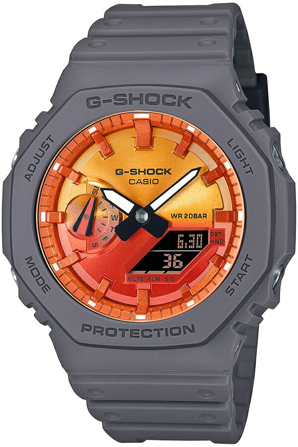 11月22日発売》G-SHOCK フレイムインサイド フレイムオレンジ GA-2100FL-8AJF メンズ 電池式 オクタゴン アナデジ – THE  CLOCK HOUSE公式オンラインストア