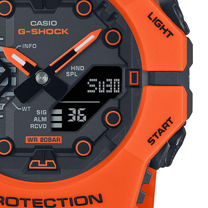 G-SHOCK GA-B001シリーズ オレンジ GA-B001FL-4AJF メンズ 腕時計 電池式 Bluetooth アナデジ 樹脂バンド 反転液晶 国内正規品 カシオ