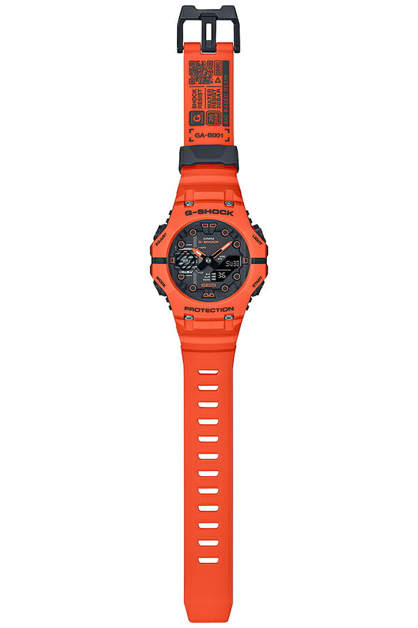 G-SHOCK GA-B001シリーズ オレンジ GA-B001FL-4AJF メンズ 腕時計 電池式 Bluetooth アナデジ 樹脂バンド 反転液晶 国内正規品 カシオ