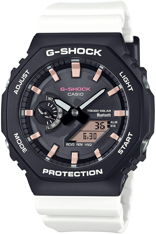 G-SHOCK チャールズ・ダーウィン財団 コラボレーションモデル ガラパゴスペンギン GA-B2100CD-1A7JR メンズ 腕時計 ソーラー Bluetooth オクタゴン アナデジ 国内正規品 カシオ