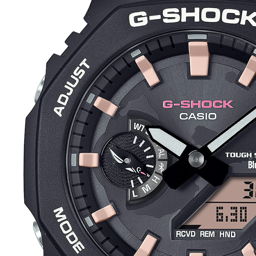 G-SHOCK チャールズ・ダーウィン財団 コラボレーションモデル ガラパゴスペンギン GA-B2100CD-1A7JR メンズ 腕時計 ソーラー Bluetooth オクタゴン アナデジ 国内正規品 カシオ