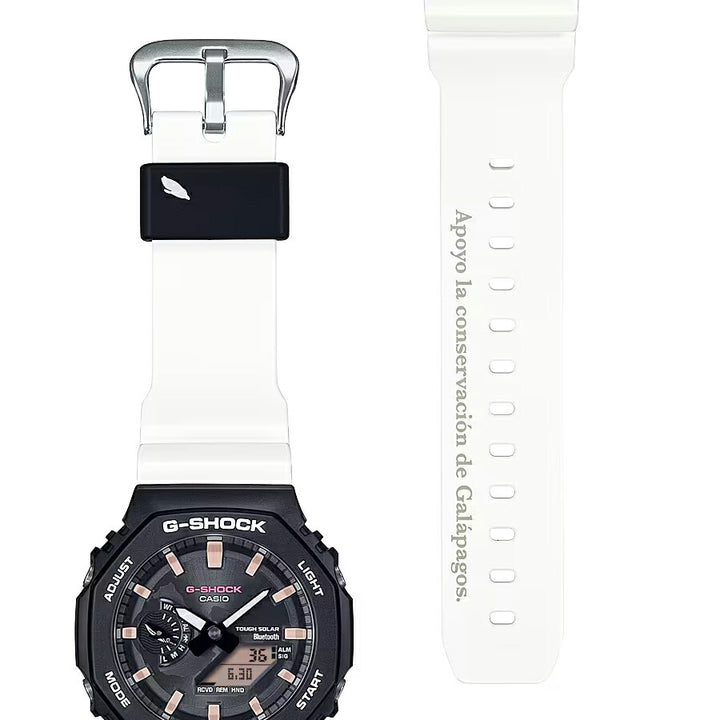 G-SHOCK チャールズ・ダーウィン財団 コラボレーションモデル ガラパゴスペンギン GA-B2100CD-1A7JR メンズ 腕時計 ソーラー Bluetooth オクタゴン アナデジ 国内正規品 カシオ