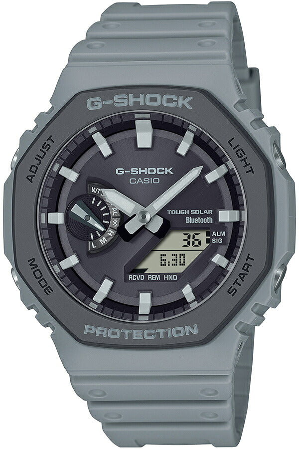 G-SHOCK アーバンユーティリティ GA-B2100LUU-8AJF メンズ 腕時計 ソーラー Bluetooth オクタゴン アナデジ ブルーグレー 国内正規品 カシオ