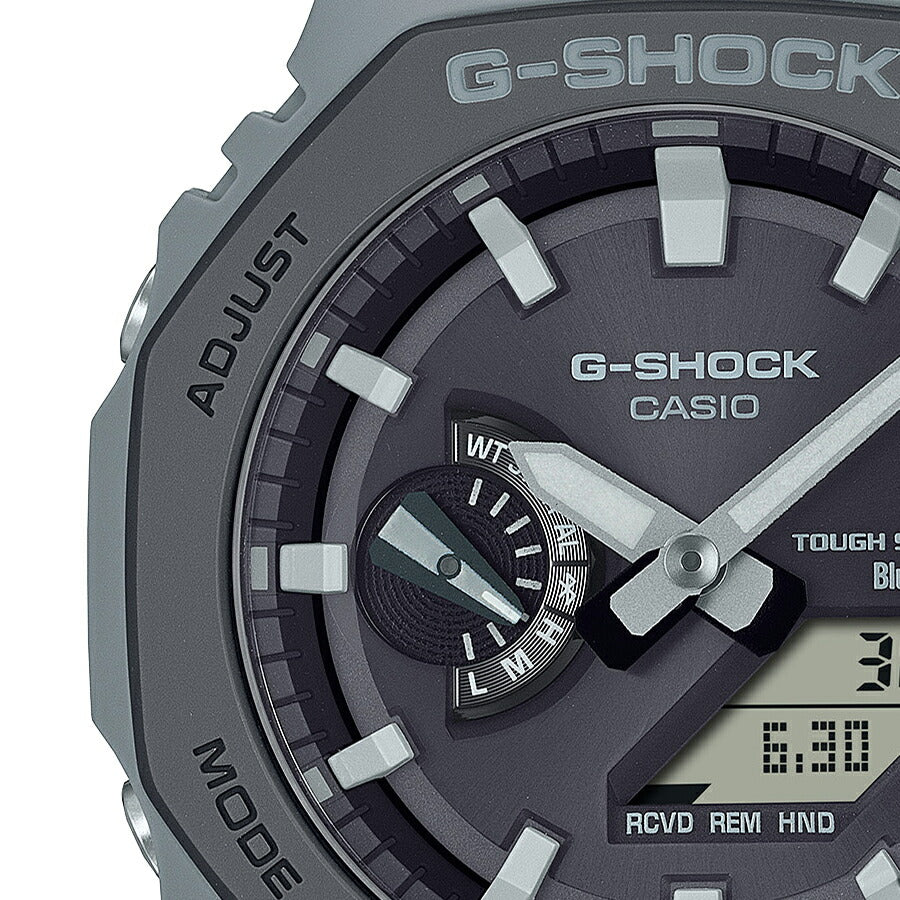 G-SHOCK アーバンユーティリティ GA-B2100LUU-8AJF メンズ 腕時計 ソーラー Bluetooth オクタゴン アナデジ ブルーグレー 国内正規品 カシオ