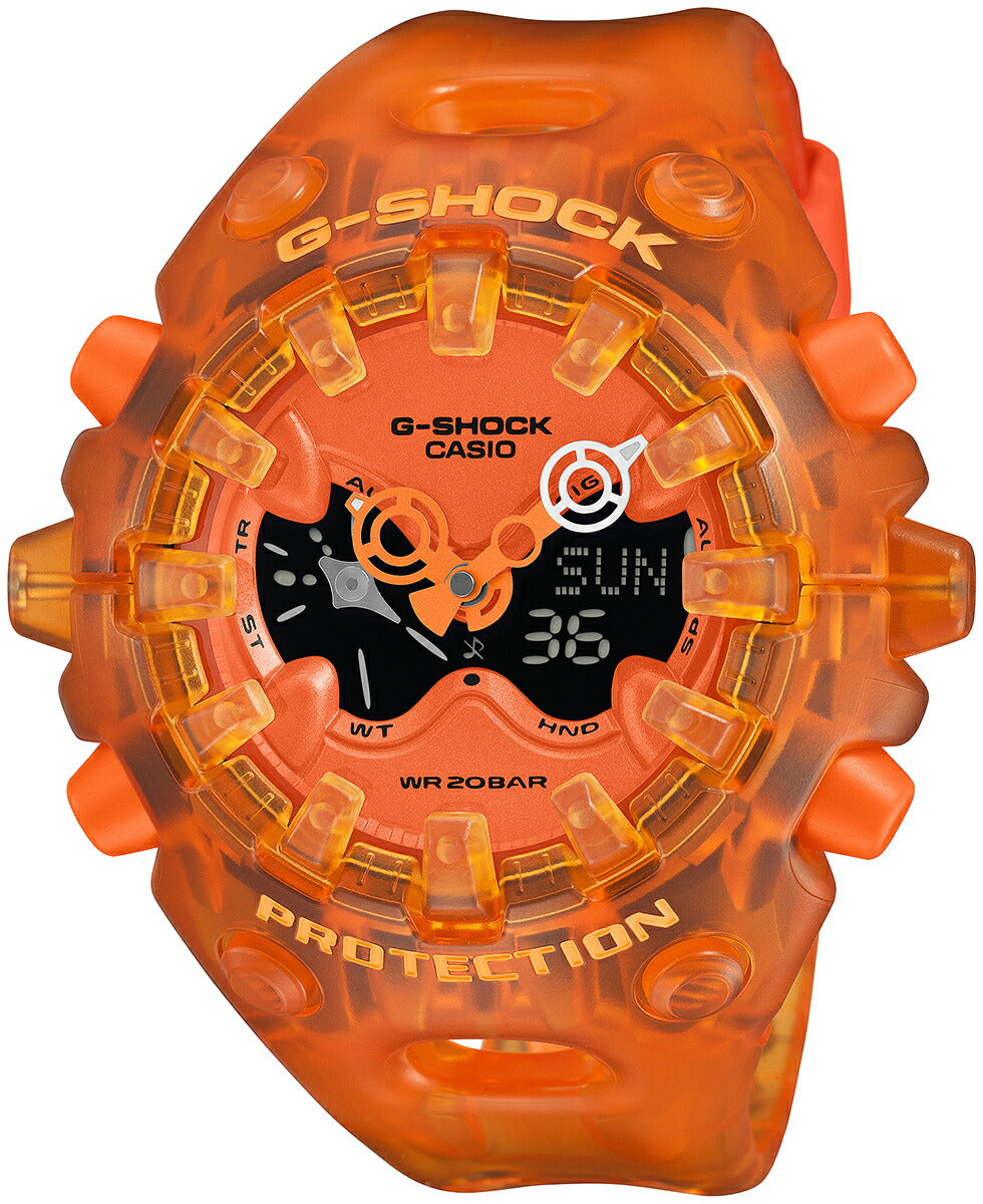 GA-V01 G-SHOCK 【激レア】オレンジコア　113個 も*@様 TRANSPARENT GA-V01SKE-4AJF オレンジ スケルトン PACK バトルスピリッツ