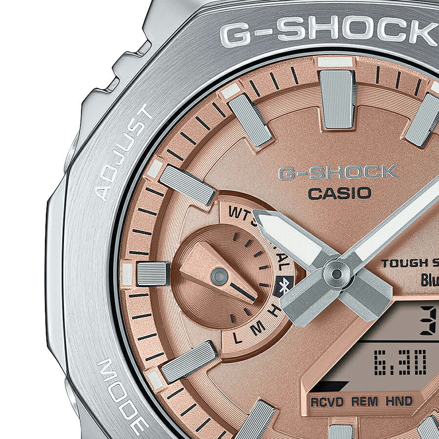 G-SHOCK FULL METAL フルメタル オクタゴン GM-B2100AD-5AJF メンズ 腕時計 ソーラー Bluetooth カッパーダイヤル 国内正規品 カシオ 日本製