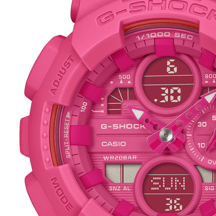 G-SHOCK ミッドサイズ ピンクリボン活動支援モデル 2025 GMA-S145PK-4AJR メンズ レディース 電池式 アナデジ ビッグケース