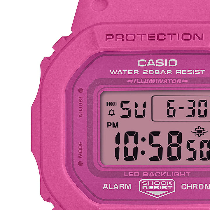 G-SHOCK ミッドサイズ ピンクリボン活動支援モデル GMD-S5610PK-4JR メンズ レディース 腕時計 電池式 スクエア デジタル 樹脂バンド ピンク 国内正規品 カシオ