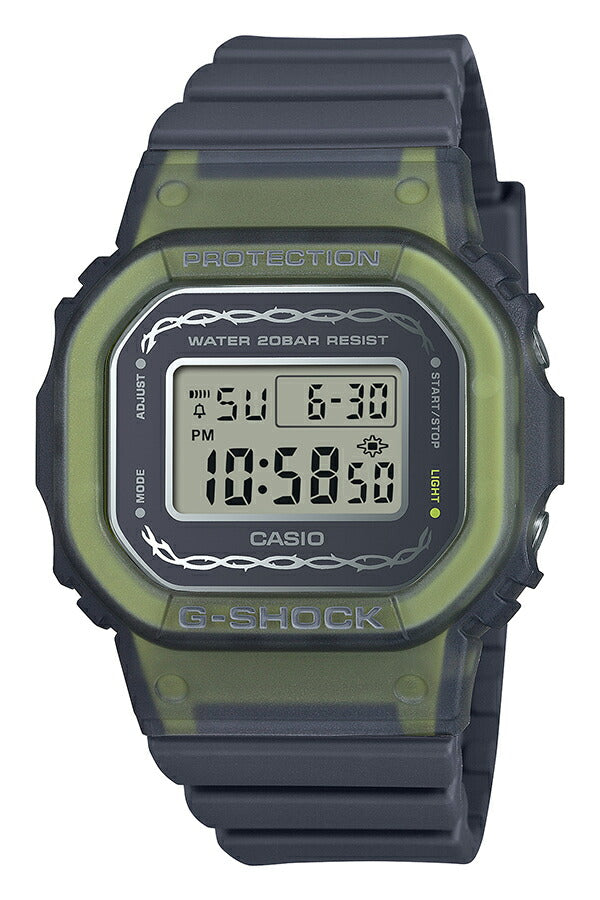 G-SHOCK ミッドサイズ プレシャスハートセレクション 2024 バラ GMD-S5610RS-8JF メンズ レディース 腕時計 電池式 デジタル スクエア 樹脂バンド イエロー 国内正規品 カシオ
