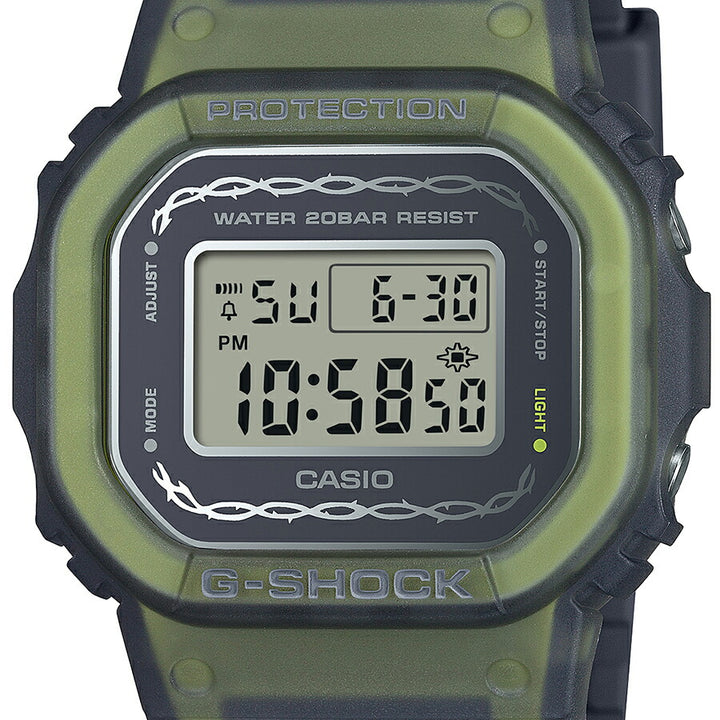 G-SHOCK ミッドサイズ プレシャスハートセレクション 2024 バラ GMD-S5610RS-8JF メンズ レディース 腕時計 電池式 デジタル スクエア 樹脂バンド イエロー 国内正規品 カシオ
