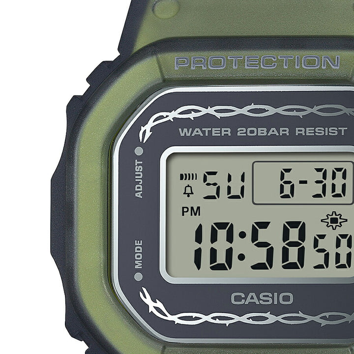 G-SHOCK ミッドサイズ プレシャスハートセレクション 2024 バラ GMD-S5610RS-8JF メンズ レディース 腕時計 電池式 デジタル スクエア 樹脂バンド イエロー 国内正規品 カシオ