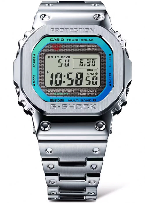 G-SHOCK フルメタル レインボーカラー アクセント GMW-B5000PC-1JF ...