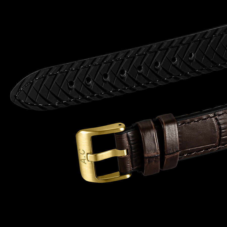 エンジェルクローバー 牙狼〈GARO〉20周年記念 コラボレーションモデル GR41YG-BK メンズ 機械式 自動巻き オープンハート 革ベルト